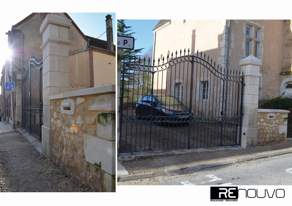 Réalisation et installation d'un portail